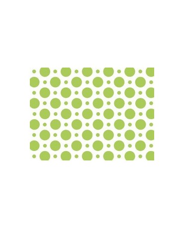 Obrus - zelené bodky 100x130cm 1ks/P110