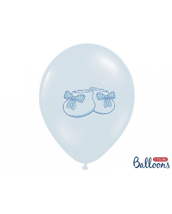 Latexové balóny -modré topánočky 30cm10ks