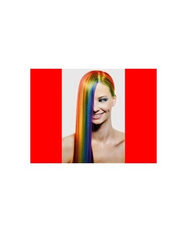 Sprej na vlasy - červený 125ml