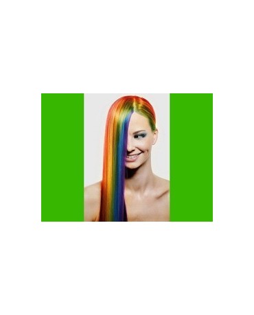 Farebný sprej na vlasy - zelený 125ml/P66