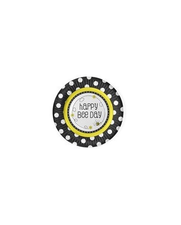 Tanieriky včielky 18 cm - 6ks/P168