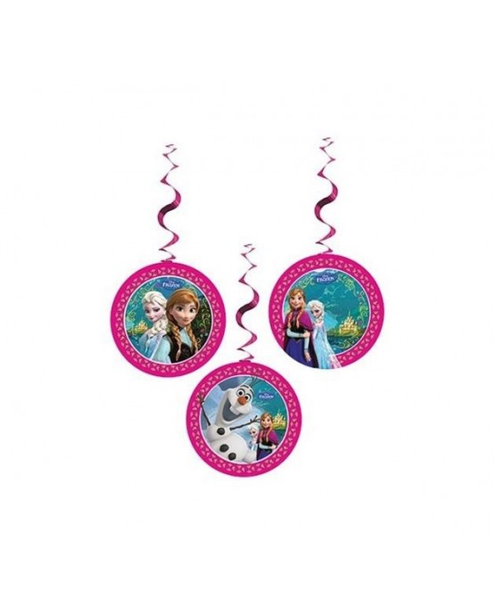 Visiaca dekorácia - Frozen 3ks/P131