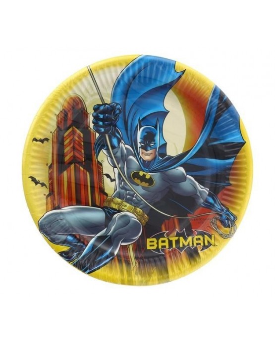 Tanieriky s motívom Batman-Dark Hero - 23 cm - 8 ks/P133