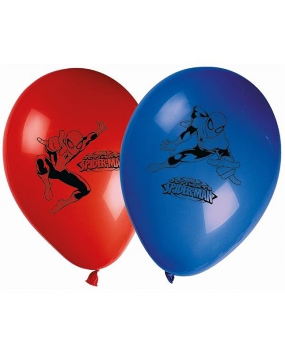 Latexové balóniky Ultimate Spiderman 11"  8ks/P163