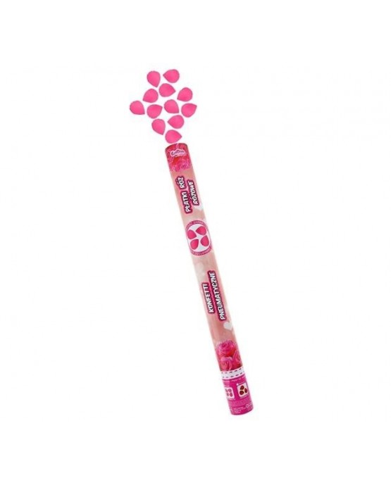 Konfety -ružové lupene ruží 60cm 1ks/P176