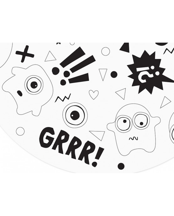 Omaľovánky s farbičkami - Monster