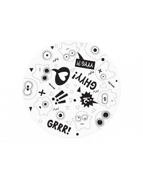 Omaľovánky s farbičkami - Monster