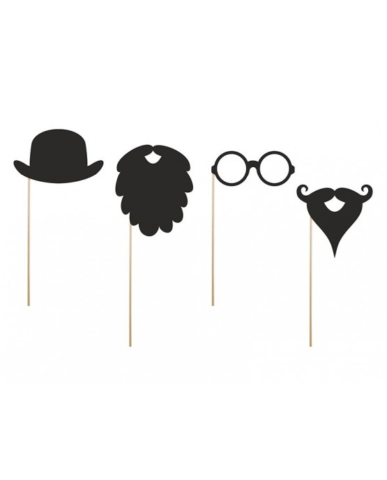 Rekvizity na fotenie - Gentleman 4ks/P101