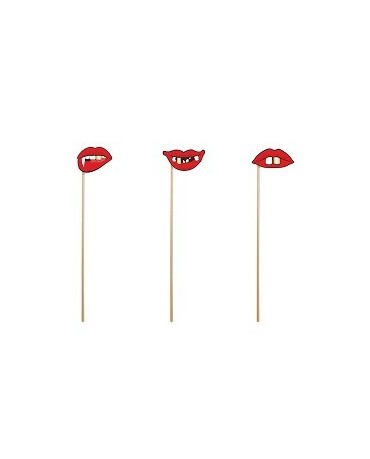 Rekvizity na fotenie -Ústa  3ks/P101