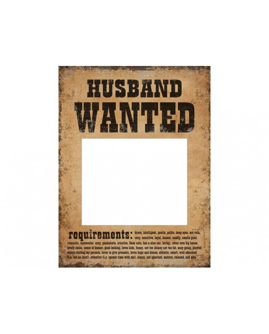 Rekvizity na fotenie - Hľadá sa manžel a manželka 2ks/P101