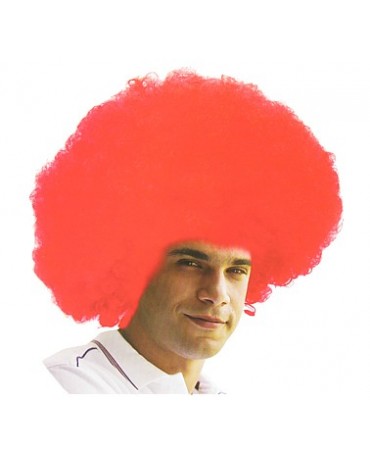 Parochňa "Mega afro červené" 1ks