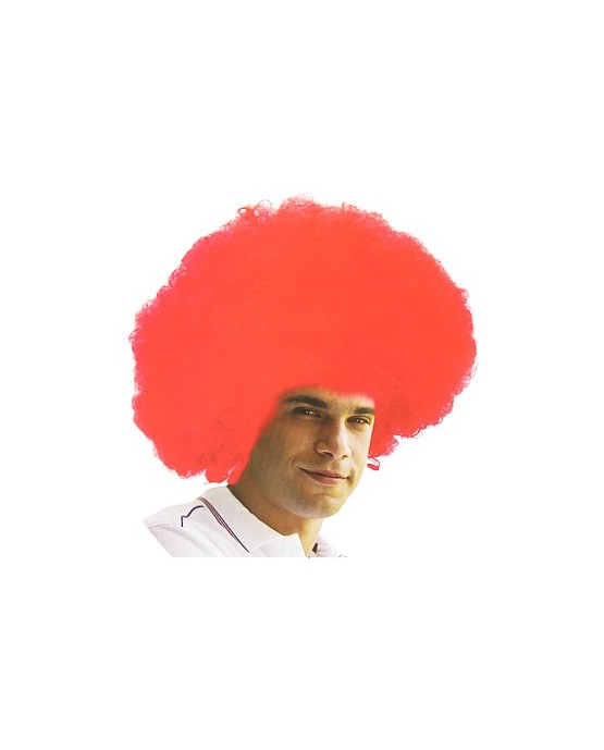 Parochňa "Mega afro červené" 1ks/P83
