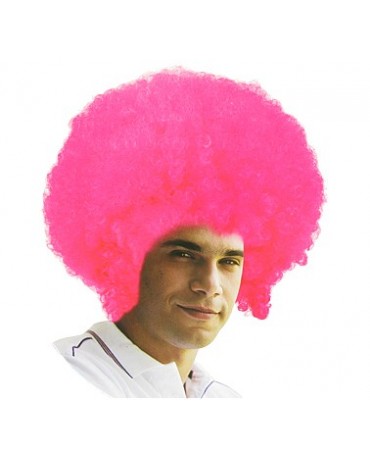 Parochňa "Mega afro ružové" 1ks