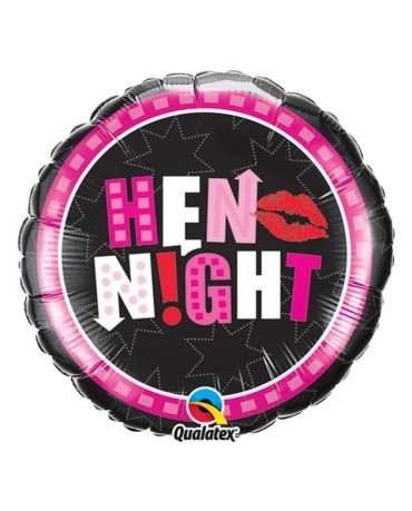 Fóliový balón Hen night 18"