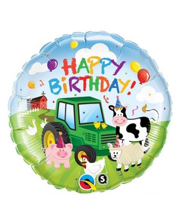 Fóliový balón farma 18"