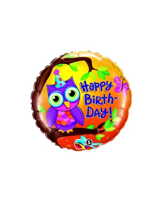 Fóliový balón sovička 18"