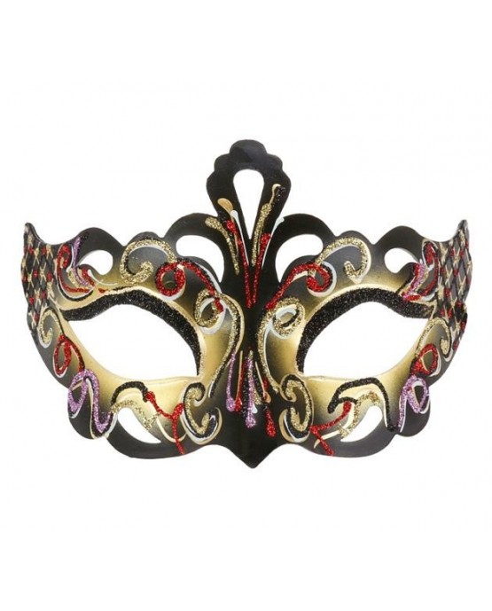 Maska "Magická" - zlatá