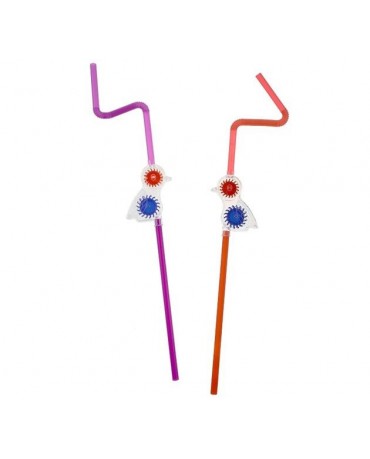 Slamky - vtáčiky 2ks