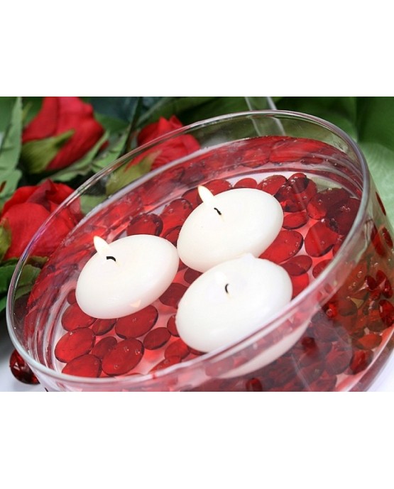 Konfety - bordové diamanty 20mm 10ks