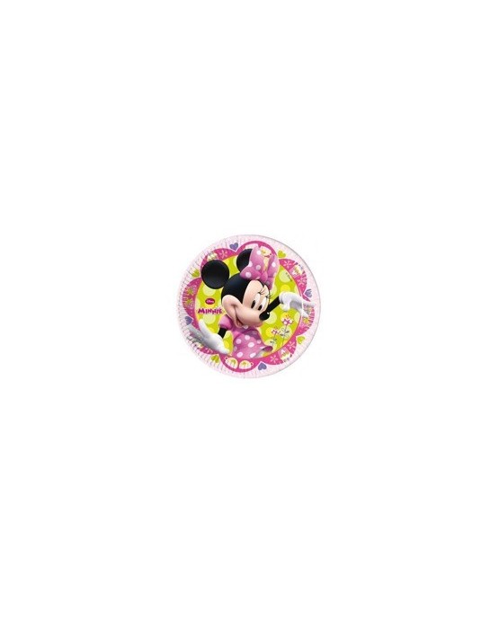 Tanieriky s motívom Minnie Mouse-Tique 23 cm - 8 ks/P140
