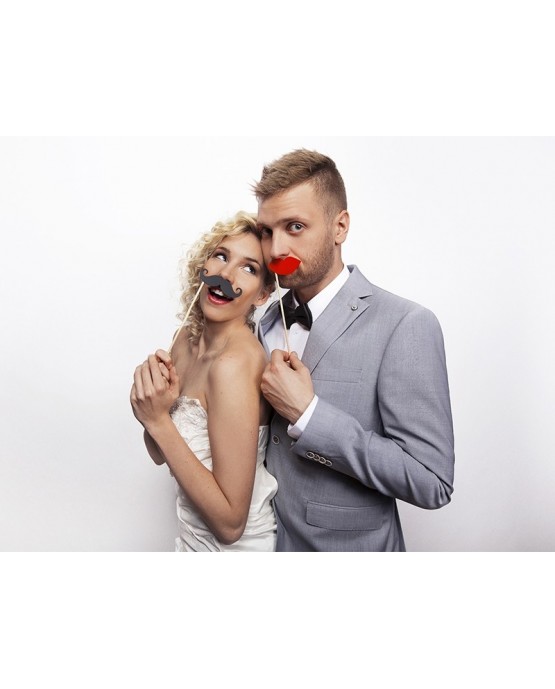 Rekvizity na fotenie -Ústa  3ks/P101