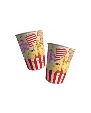 Poháre Medvedík Pu-Party 200ml - 8 kusov/P234