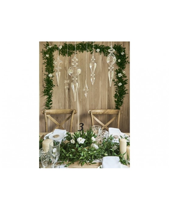 Dekor. čierne čísla na paličkách11ks