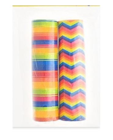 Serpentíny - vlnky a pásiky 4 m 2ks