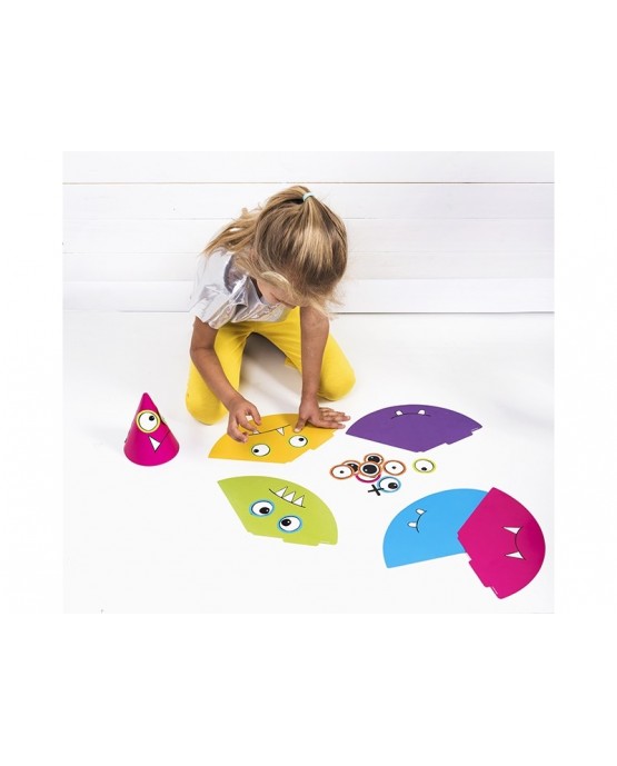 Klobúčiky Strašidielka 6ks