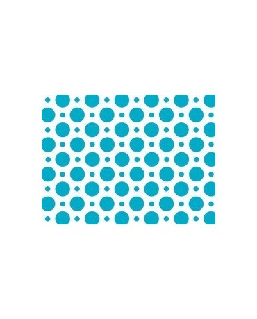 Obrus - modré bodky 100x130cm