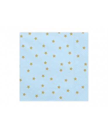 Servítky hviezdy 33x33cm