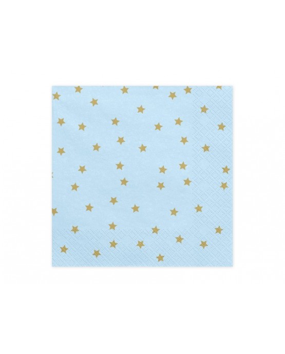 Servítky hviezdy 33x33cm