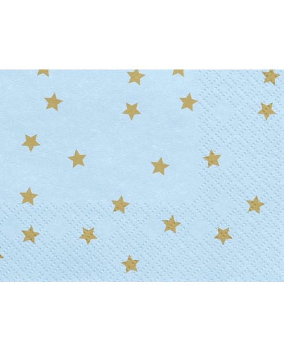 Servítky hviezdy 33x33cm