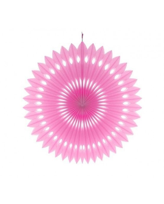 Papierová rozeta -bledoružová 40cm 1ks