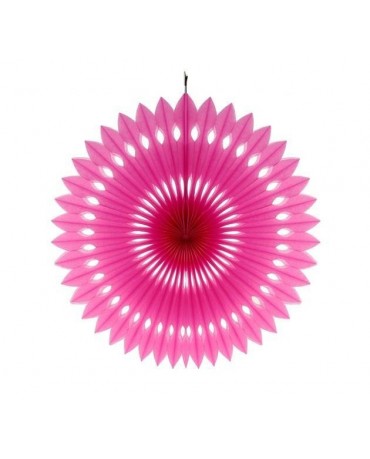 Papierová rozeta -ružová 40cm 1ks