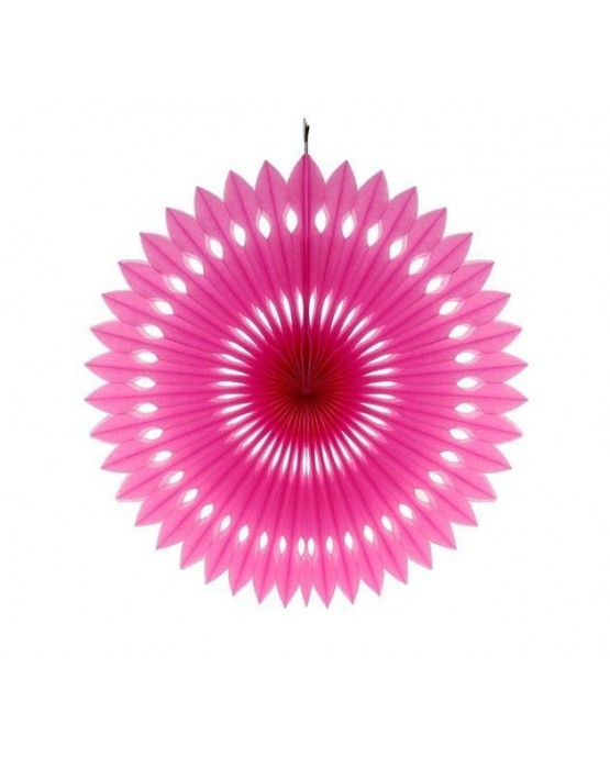 Papierová rozeta -ružová 40cm 1ks