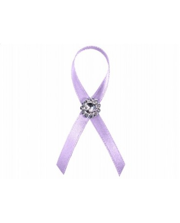 Stužky pre svad. hostí - fialové s dekoráciou 25ks