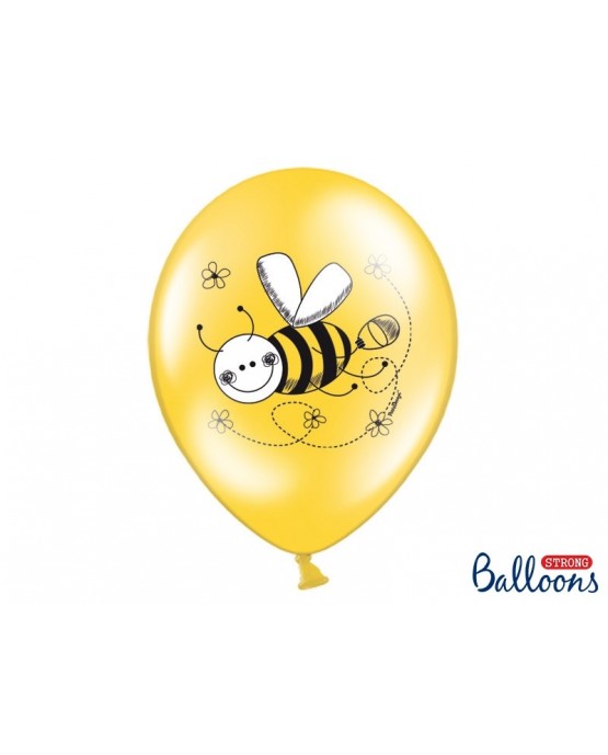 Latexové balóniky  Včiel - 10ks 37cm/P43