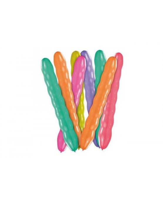 Latexové balóny vlnky 80cm 10ks