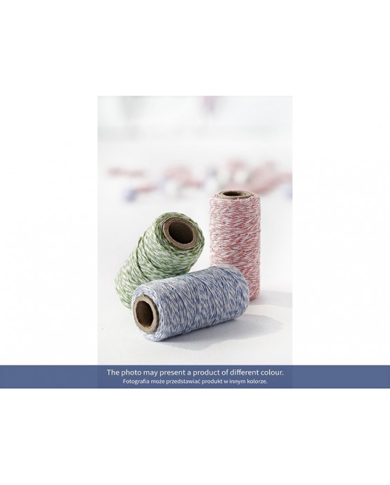 Šnúrka -bielo-ružová 50m 1ks