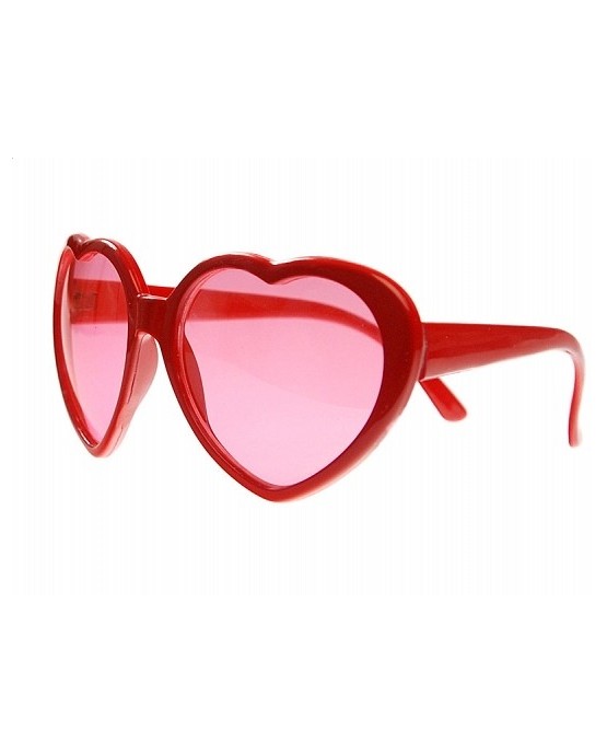 Okuliare - červené srdcia