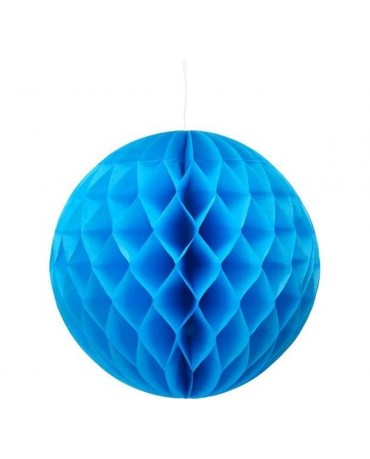 Papierová guľa- modrá 30cm