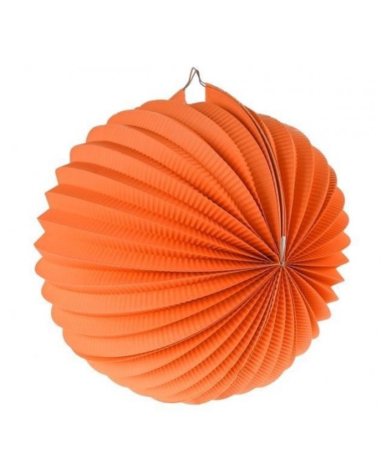 Dekorácia guľa oranžová 25cm 1ks