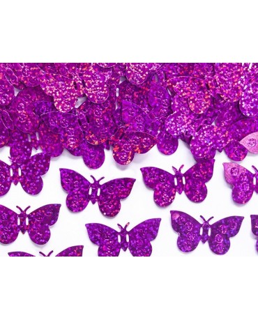 Konfety motýle - ružové 15g