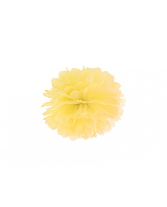Pompón - žltý 25cm