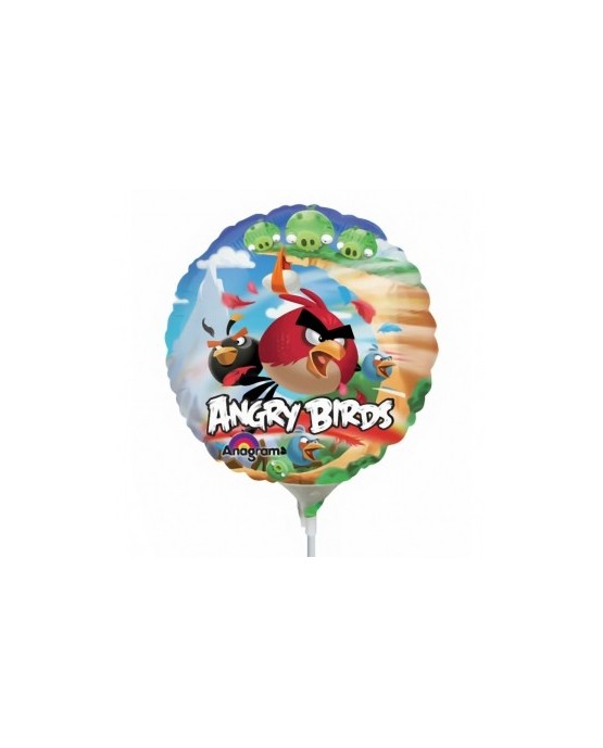 Fól. balón Angry Birds 9"  1ks