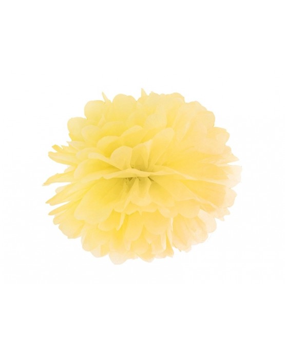 Pompón - žltý 35cm