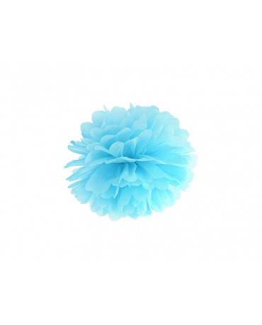 Pompón -modrý 25cm