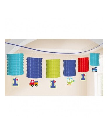 Girlanda lampióny -1st Birthday boy 3,65m