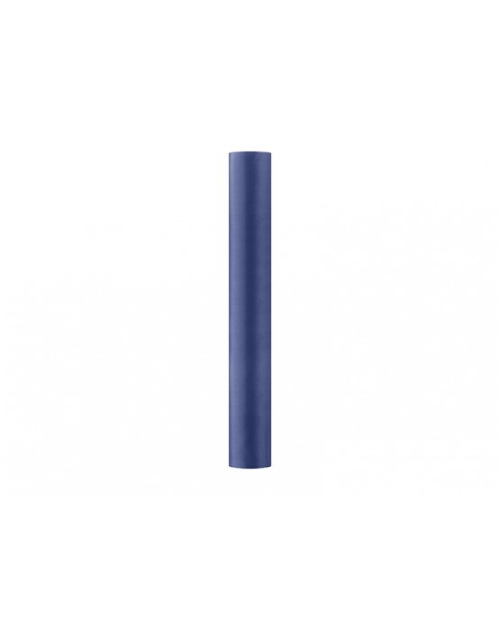 Satén tmavo modrý 0,36x9m